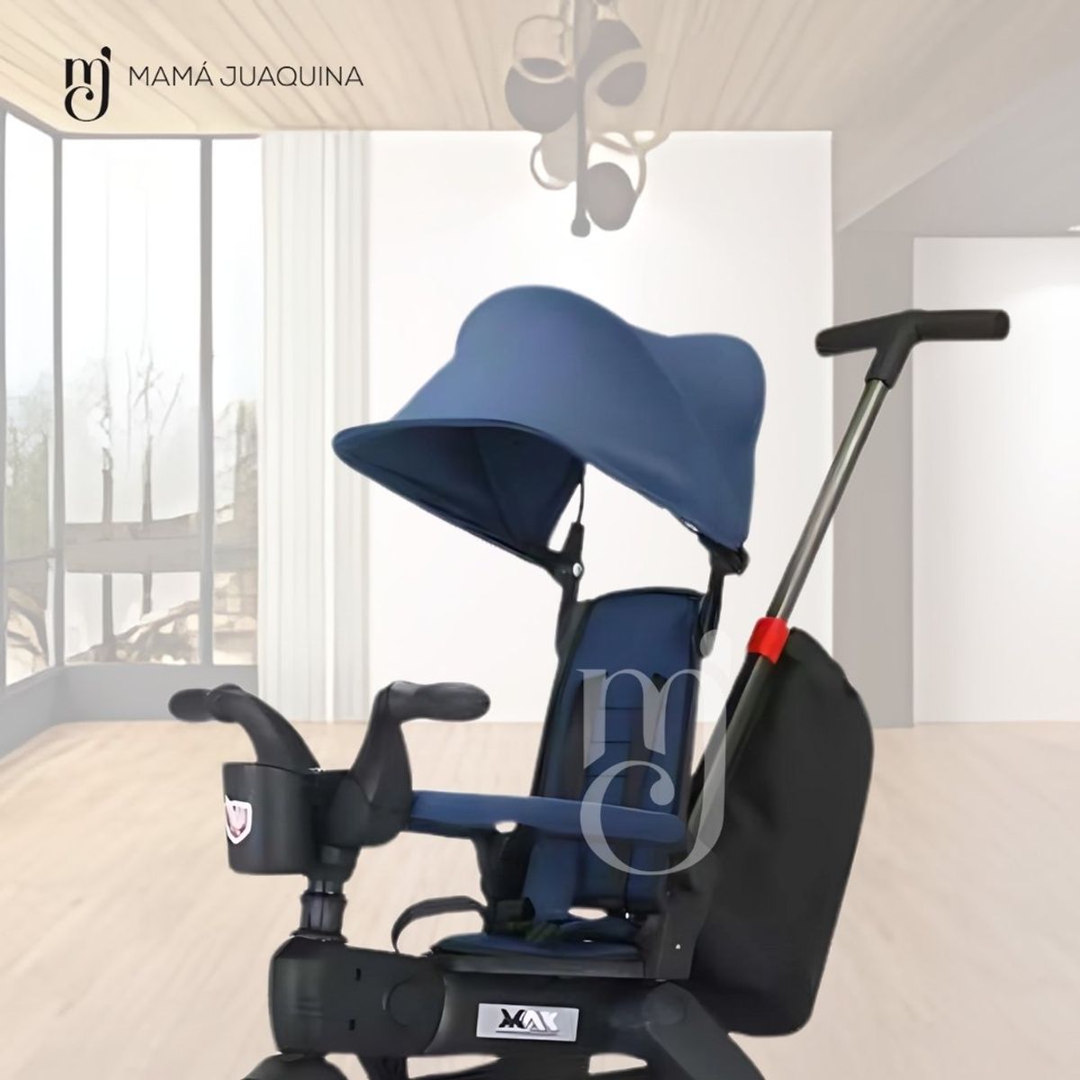 BEAUTIFUL - Triciclo Guiador para Niños «DATRION» Blue
