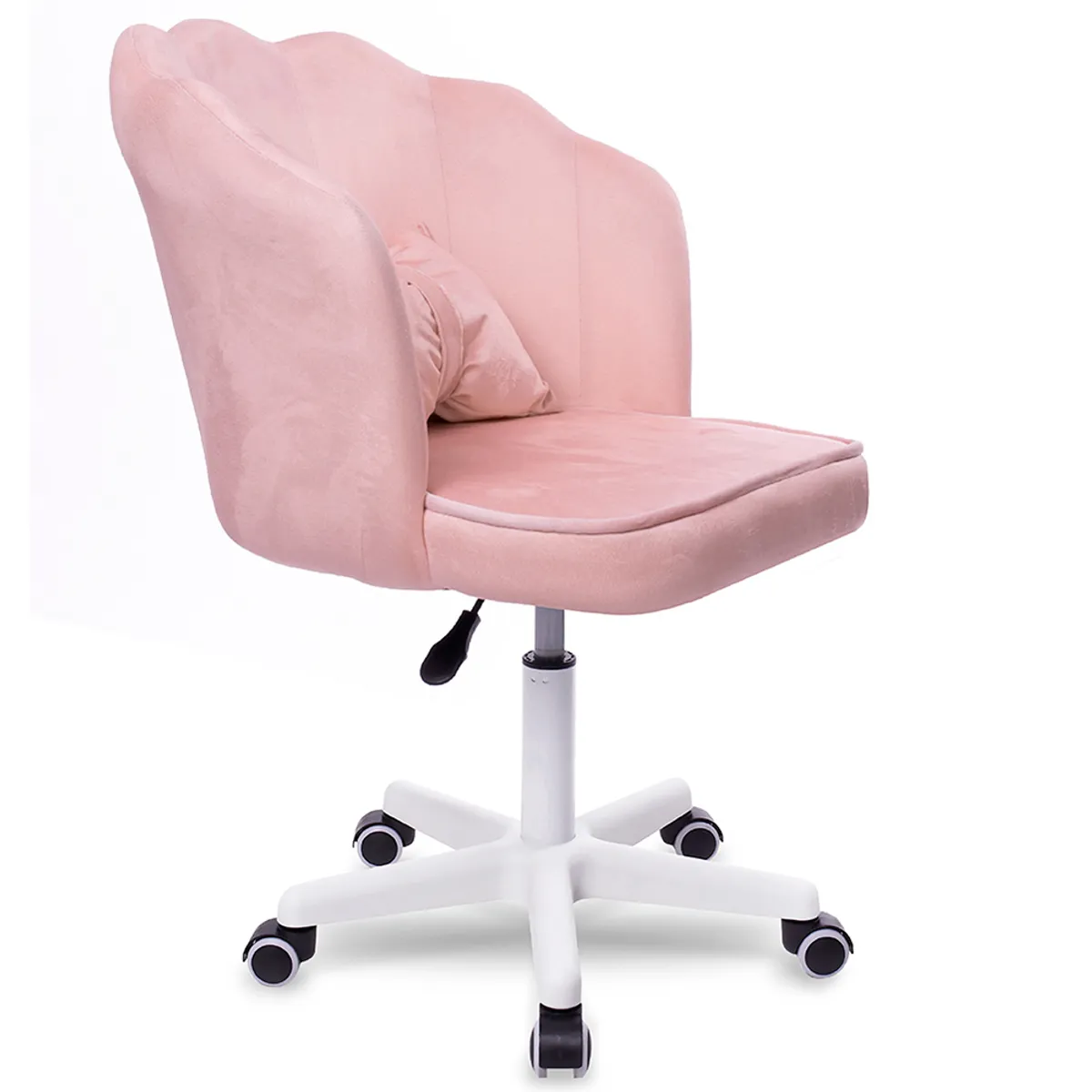 BUCKINGHAM - Silla Giratoria de Escritorio Oficina Tocador Q1 Rosada Buckingham