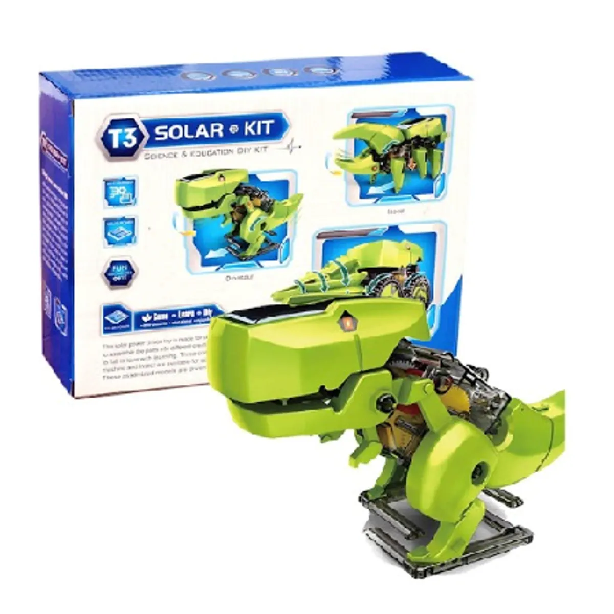 GENERICO - Robot  Solar Dino  3 en  1