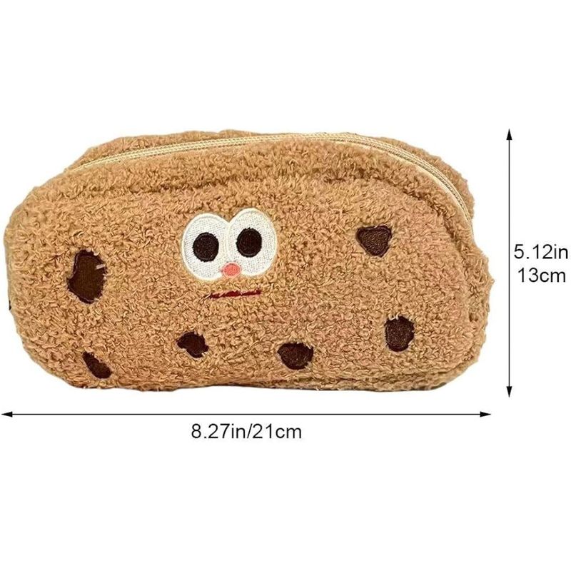 GENERICO - CARTUCHERA FELPA GALLETA VAINILLA