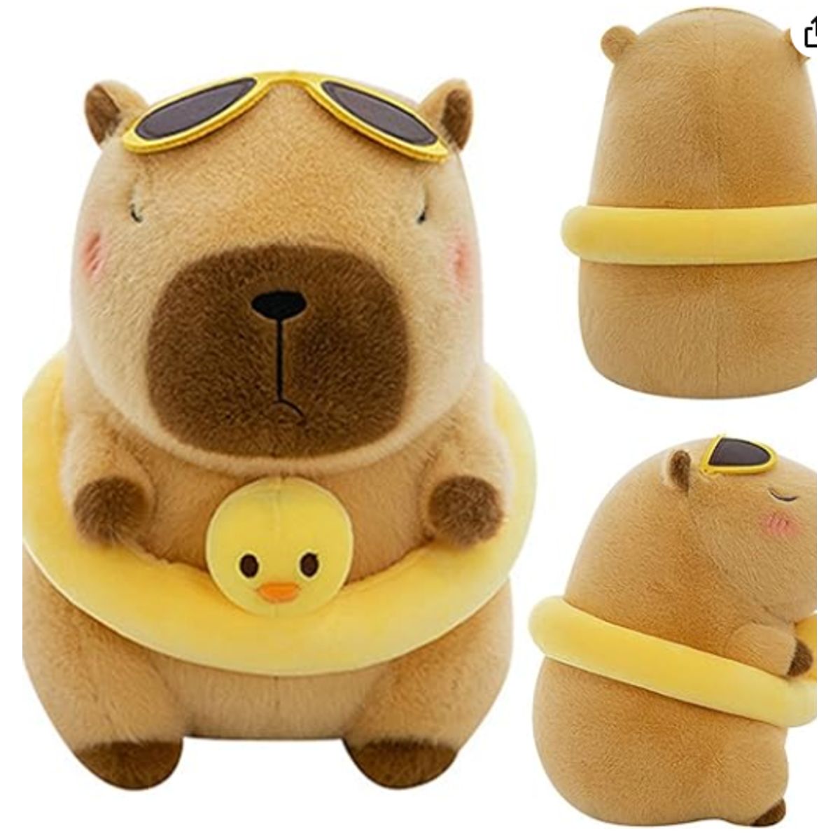 GENERICO - Peluche Capibara Playero 30cm