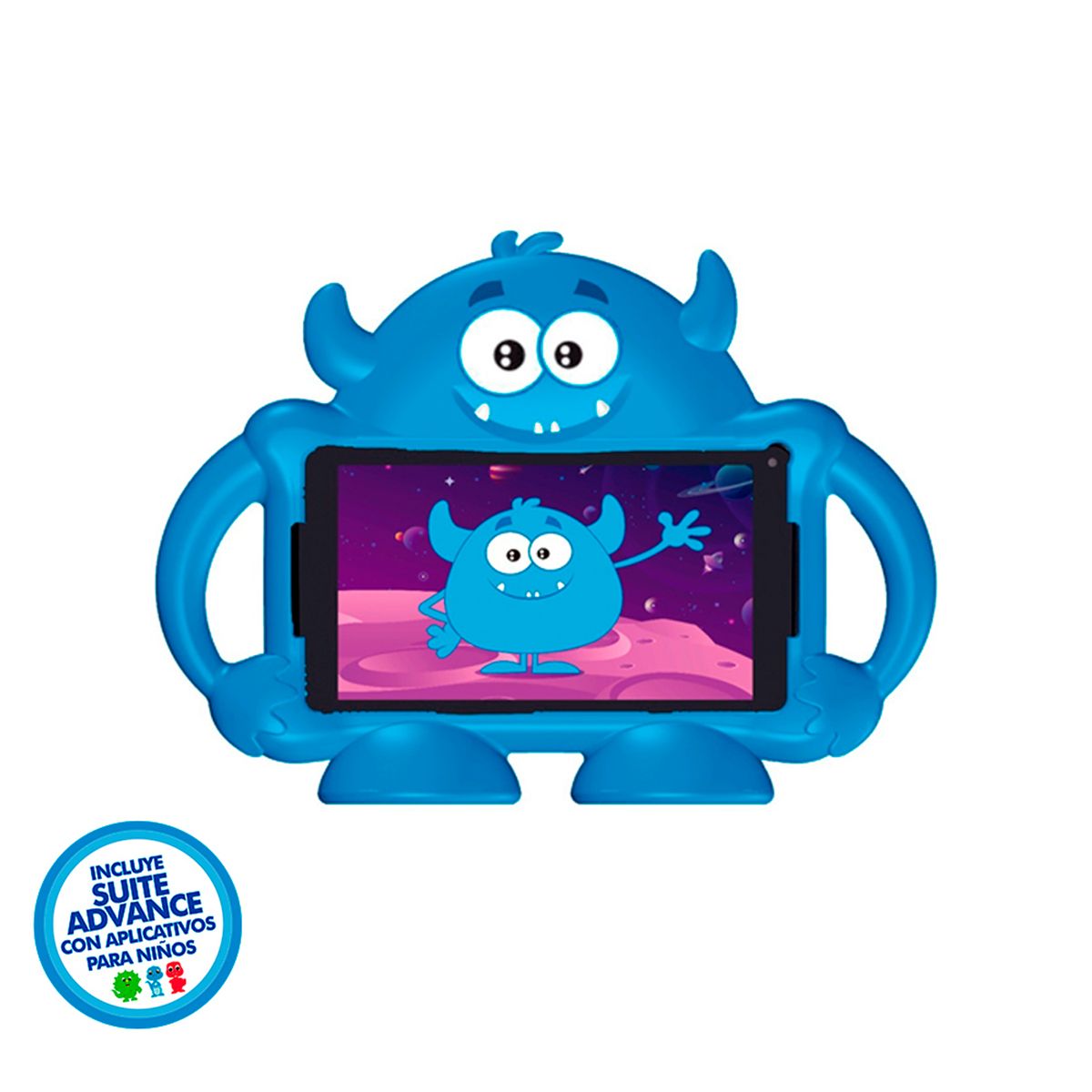 ADVANCE - Tablet Advance para niños 7" - IPS 1024x600, Android 12 Go Edition, 32GB, 2GB RAM, Wi-Fi