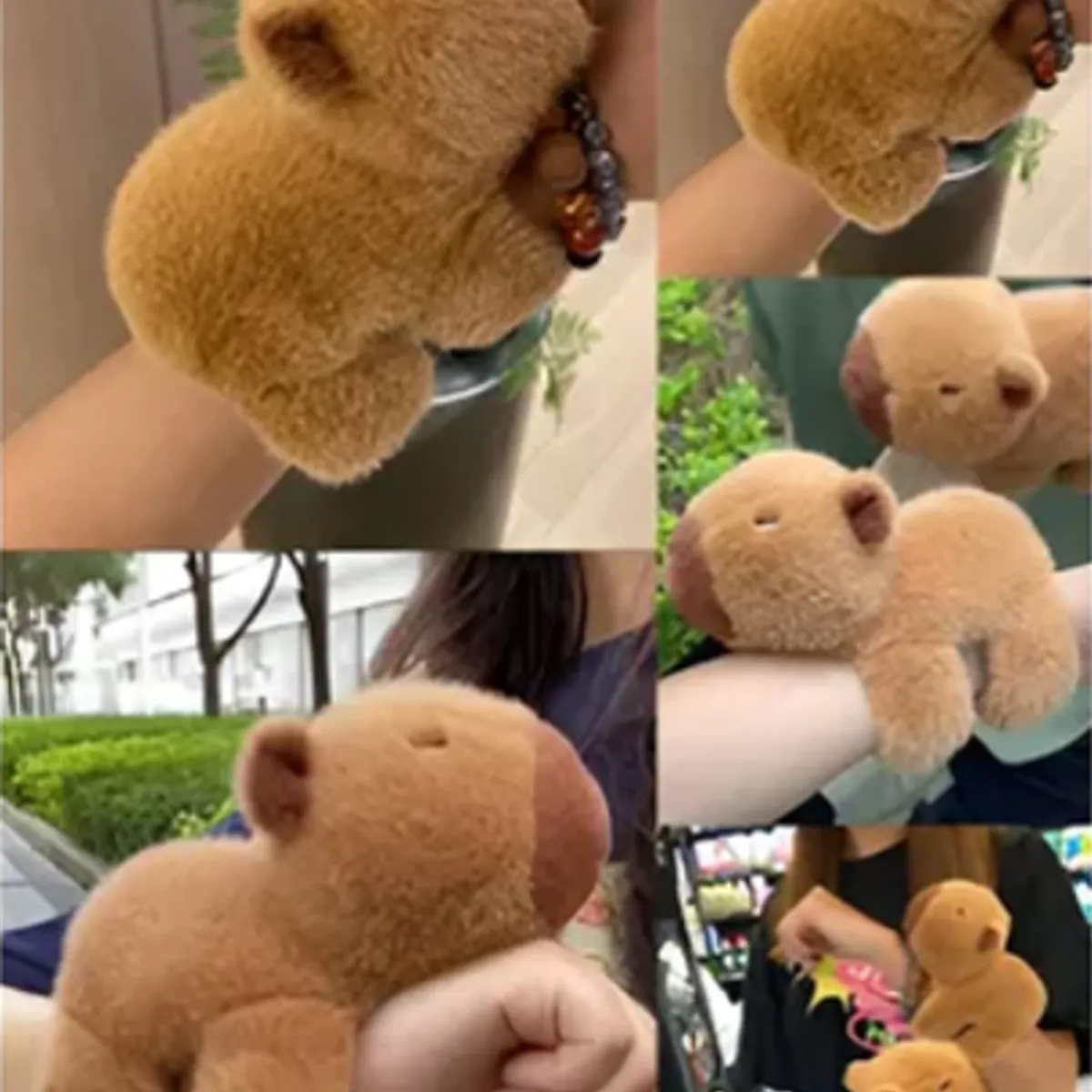 GENERICO - Peluche pulsera de Capibara