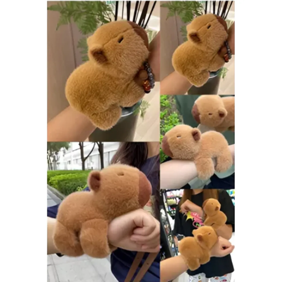 GENERICO - Peluche pulsera de Capibara