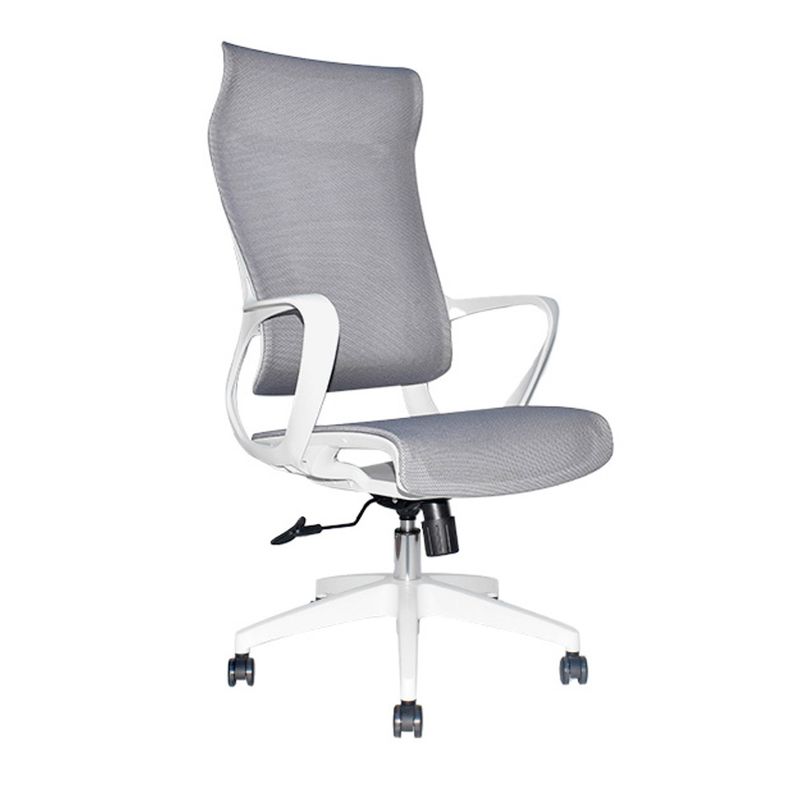 OFIDEAS - Silla de Oficina Giratorio Rigs Presidente Malla Gris Ofideas