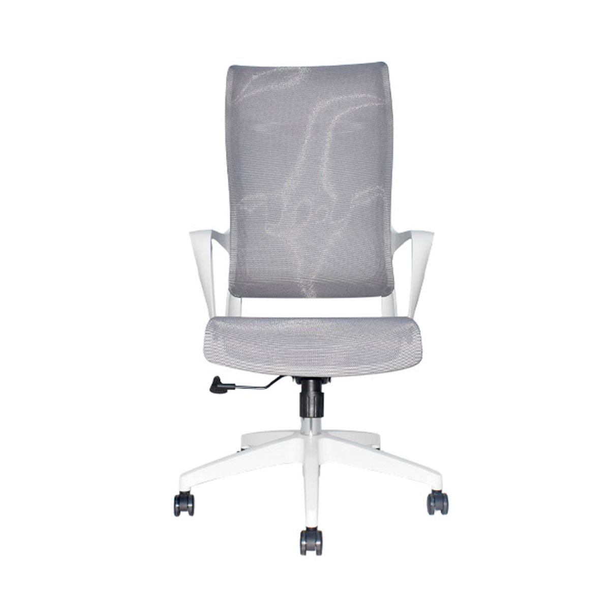 OFIDEAS - Silla de Oficina Giratorio Rigs Presidente Malla Gris Ofideas