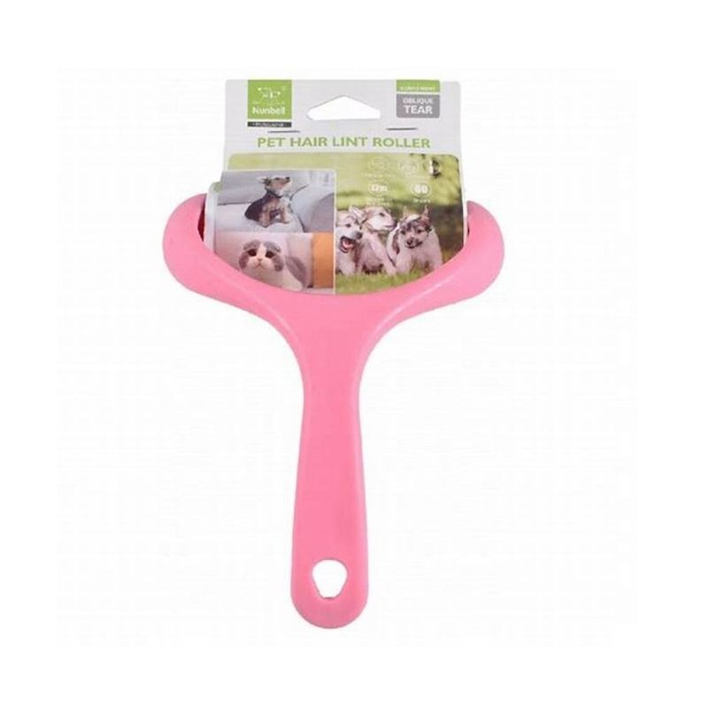 GENERICO - Rodillo quita pelusas para ropa mascota perros y gatos rosa