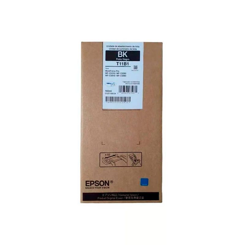 EPSON - TINTA EPSON T11B120-AL BLACK PWF C5810C5310C5390C5890
