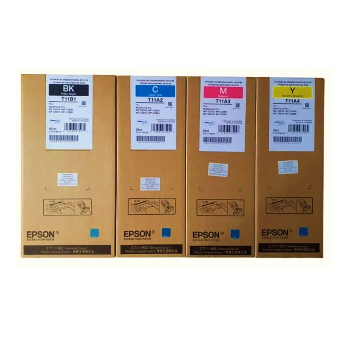 EPSON - Pack Tinta Epson para WorkForce WF-C5810 WF-C5890