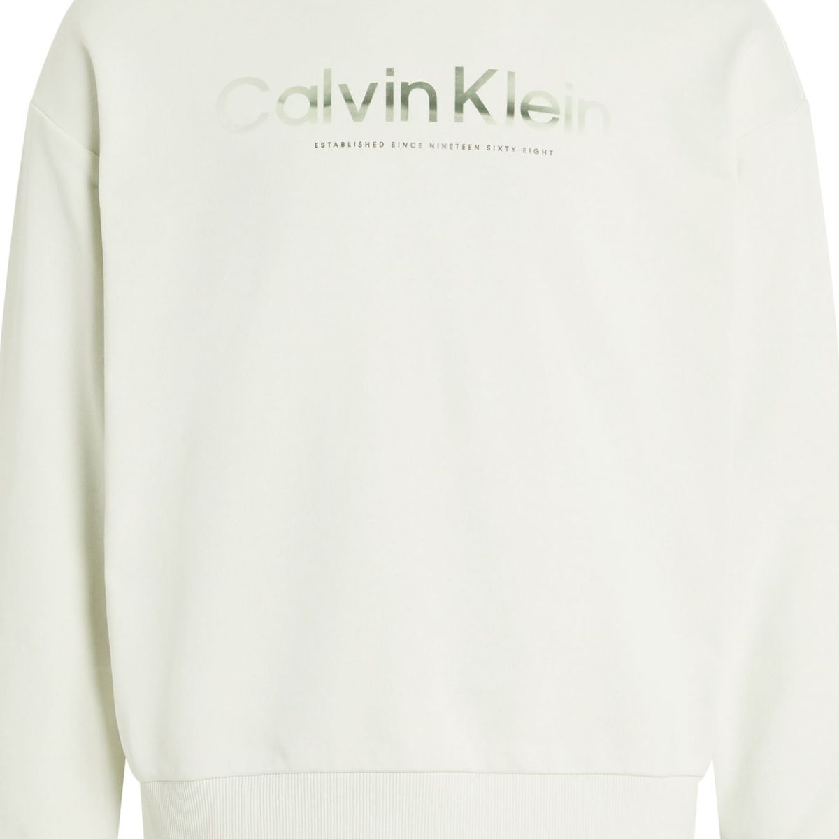 CALVIN KLEIN - SWEATSHIRT DIFFUSED LOGO SWEATSHIRT CK
