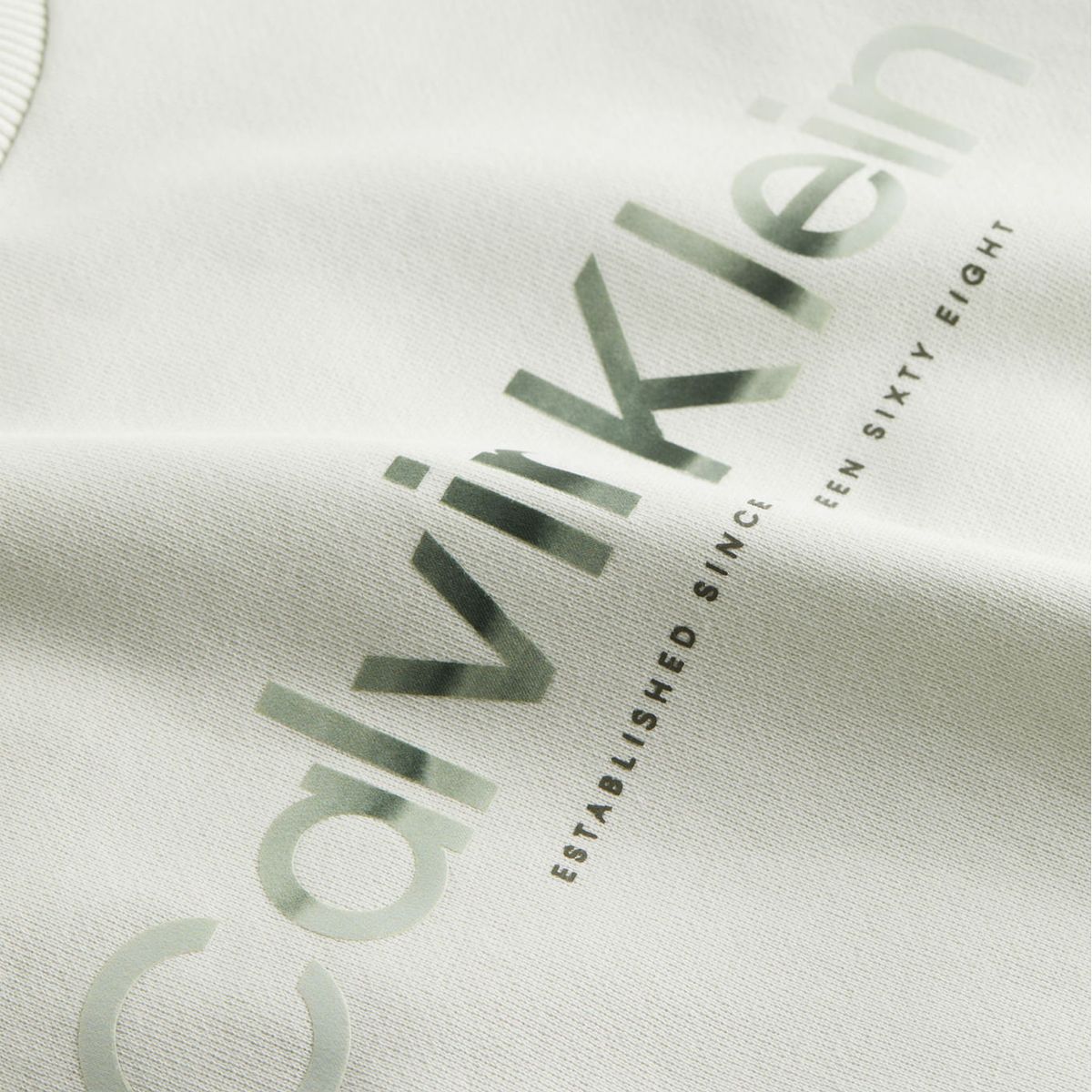 CALVIN KLEIN - SWEATSHIRT DIFFUSED LOGO SWEATSHIRT CK