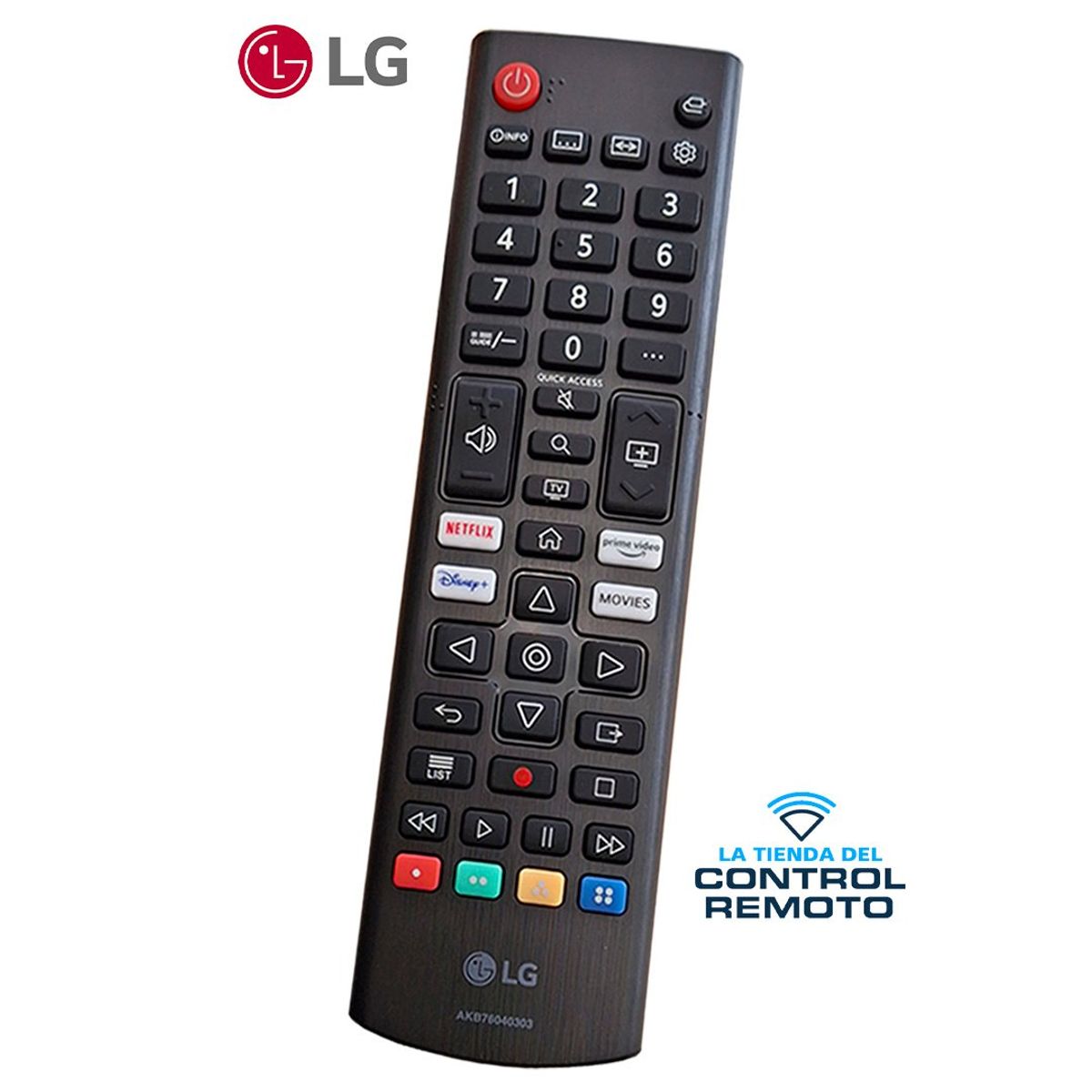 LG - Control LG Original Smart Tv Nano Oled Thinq Akb76040303