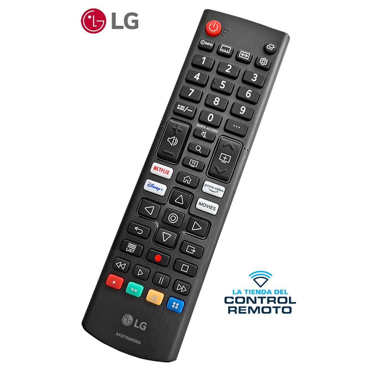 LG - Control LG Original Smart Tv Nano Oled Thinq Akb76040303