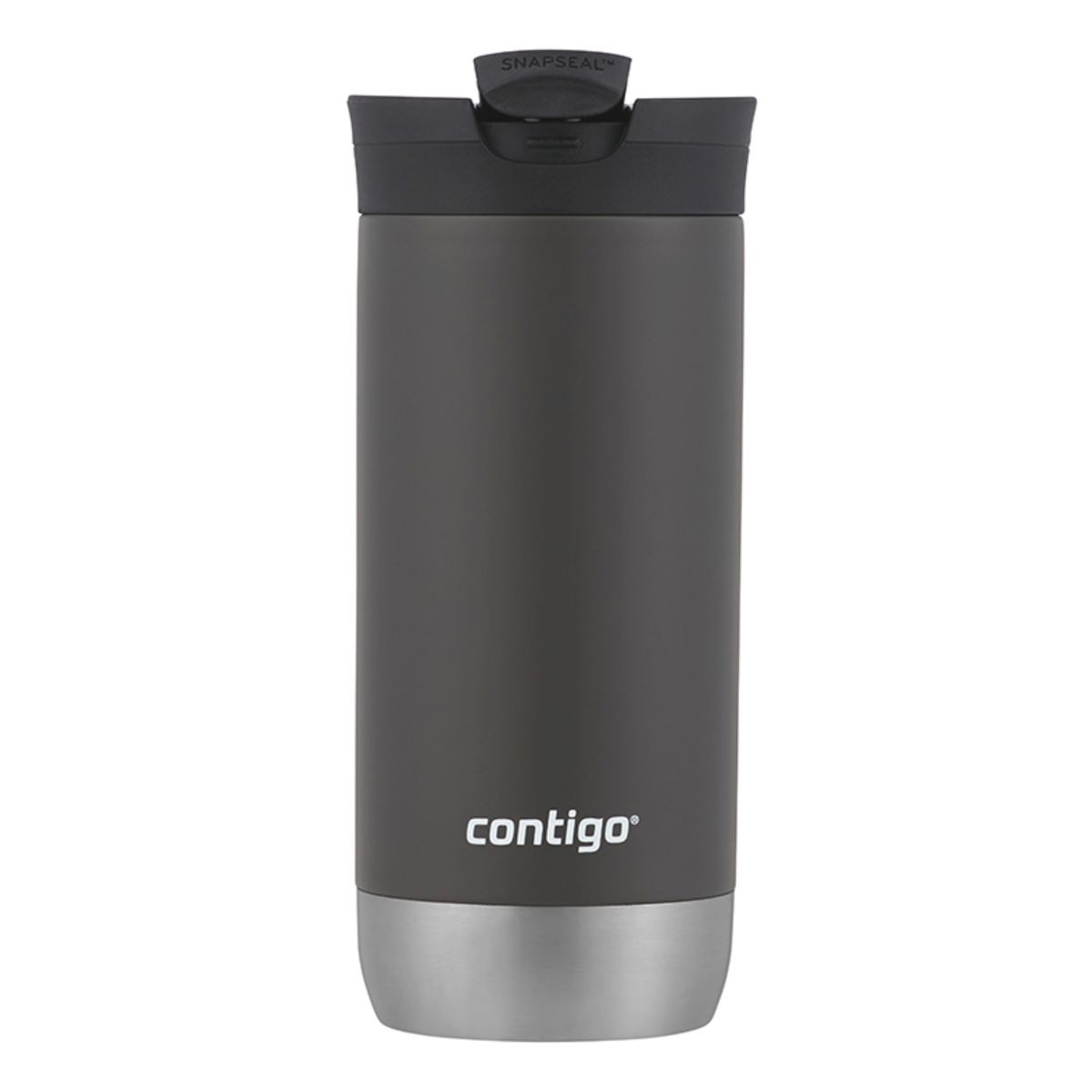 CONTIGO - Vaso térmico de acero inoxidable Contigo Huron Snapseal Negro 473ml