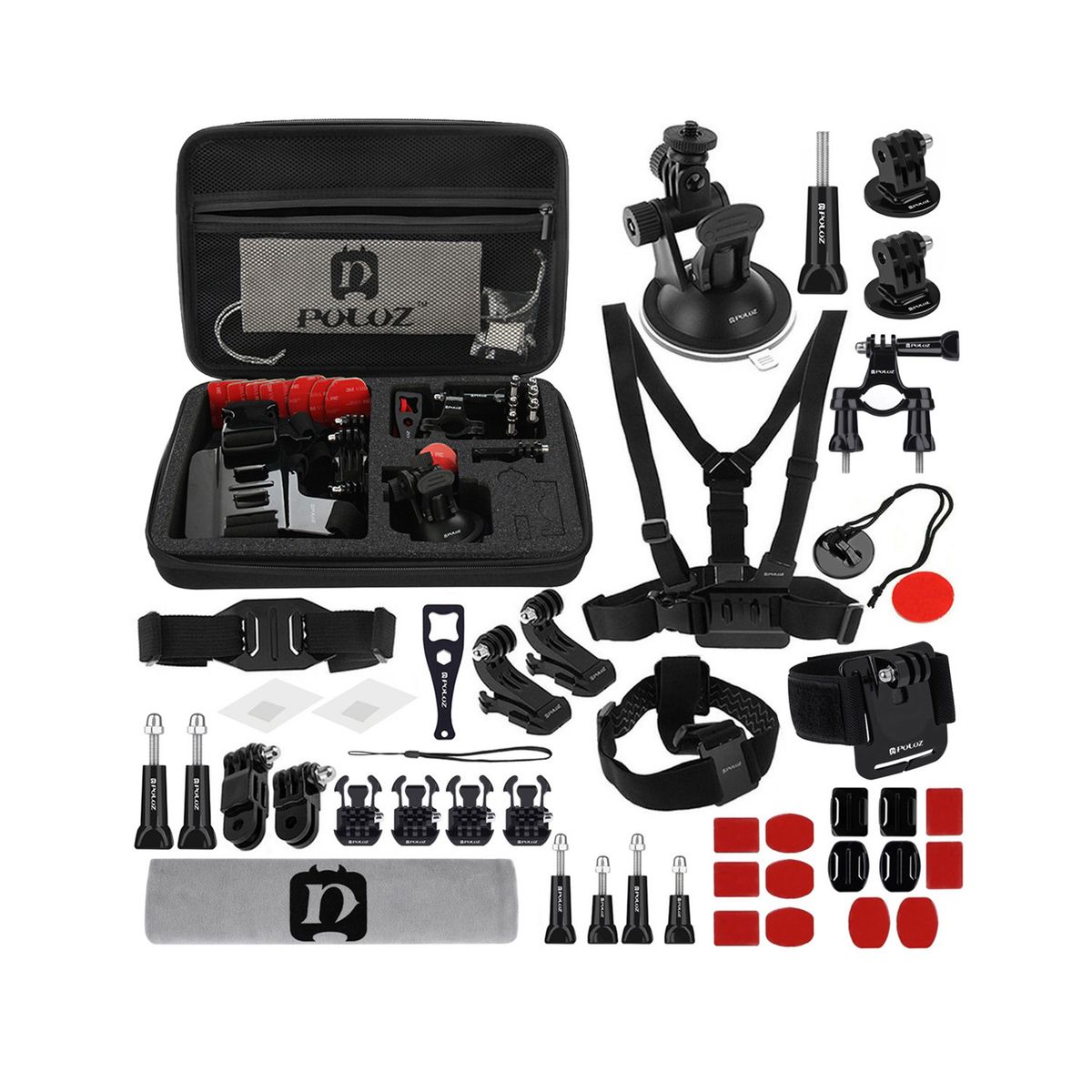 PULUZ - Accesorios para Gopro - Puluz 45 en 1