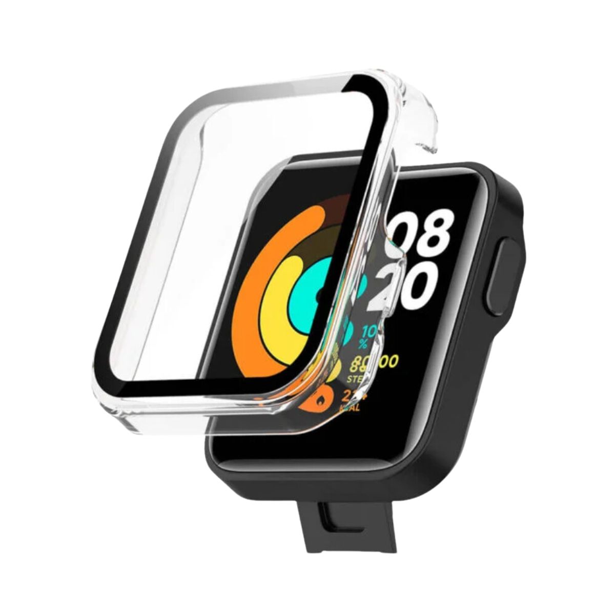 GENERICO - pack correa beige + case bumper para Watch 2 Lite