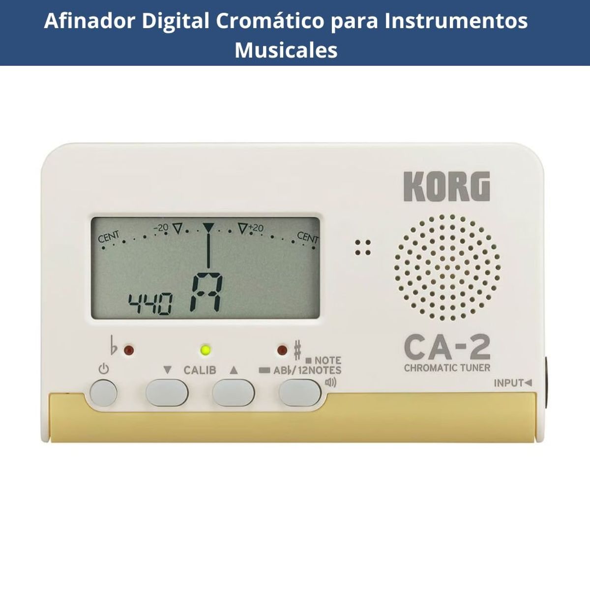 KORG - Afinador digital cromático d instrumentos musicals KORG CA-2