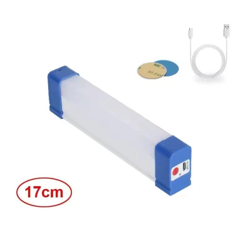 GENERICO - Lampara de Emergencia Tubo Led recargable USB 20W 17 CM-Camping-Hogar