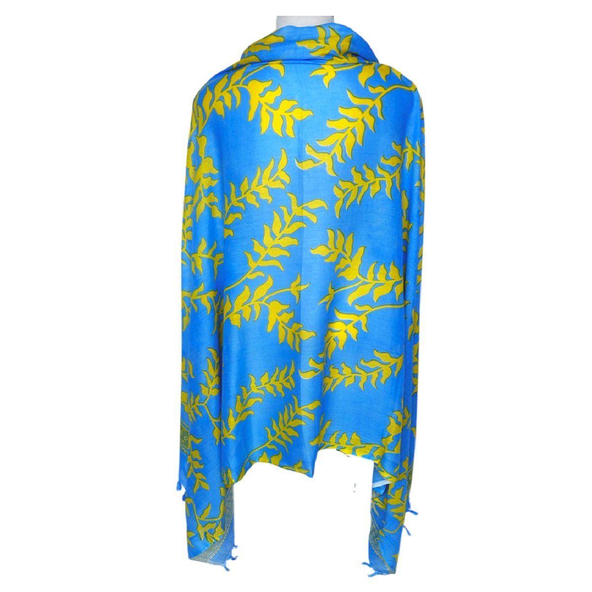 MAGE DISTRIBUTION - Pareo Pañoleta Colan Celeste con Amarillo