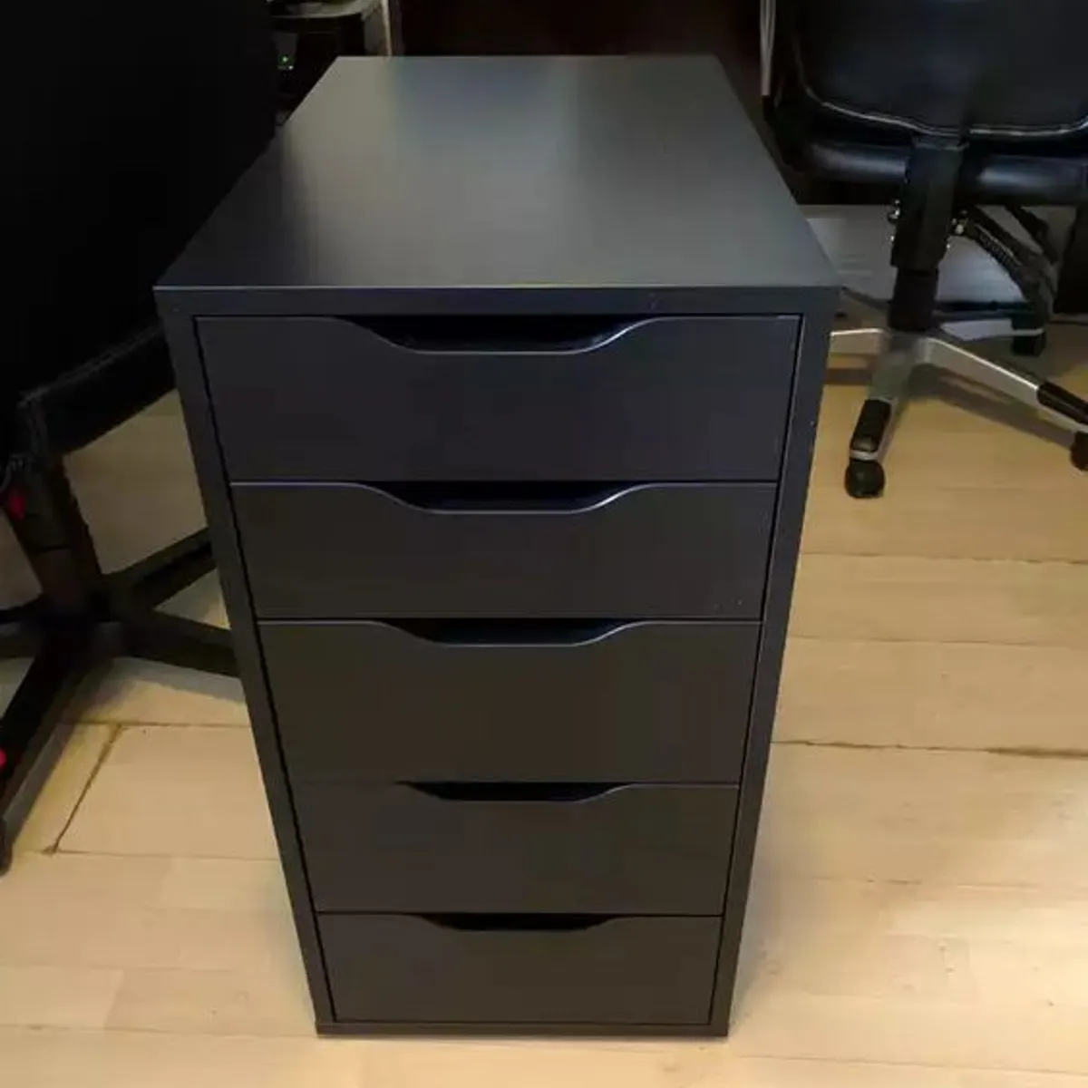 GENERICO - Cajonera vintage melamina Negro