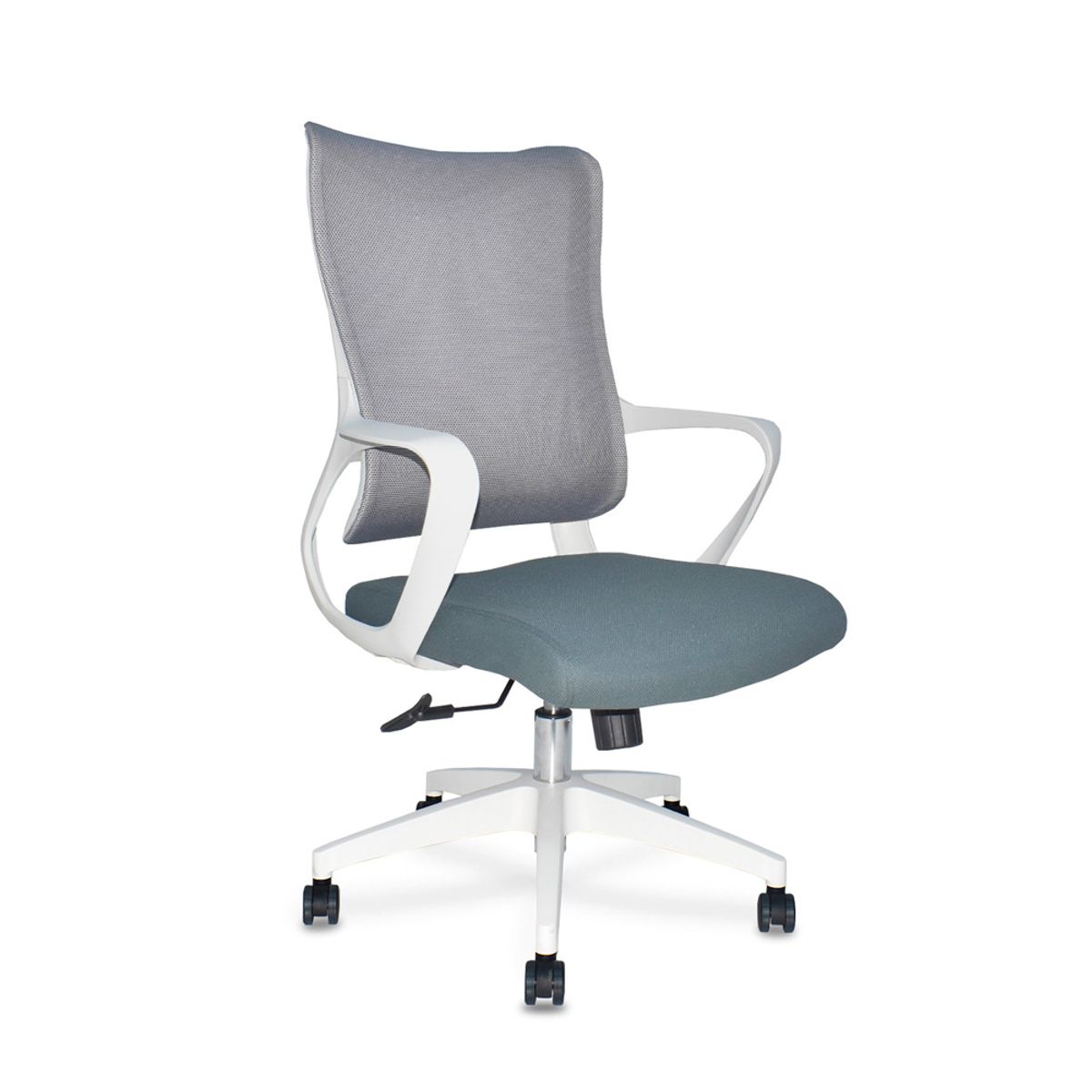 OFIDEAS - Silla De Oficina Giratorio Rigs Gerente Malla Gris Ofideas