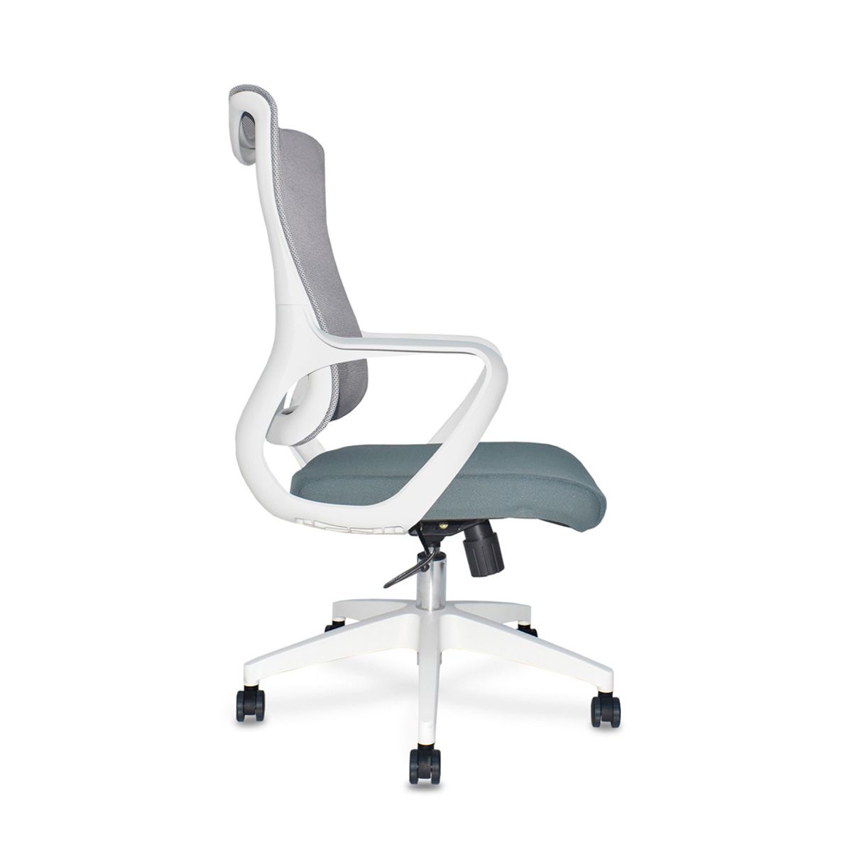 OFIDEAS - Silla De Oficina Giratorio Rigs Gerente Malla Gris Ofideas