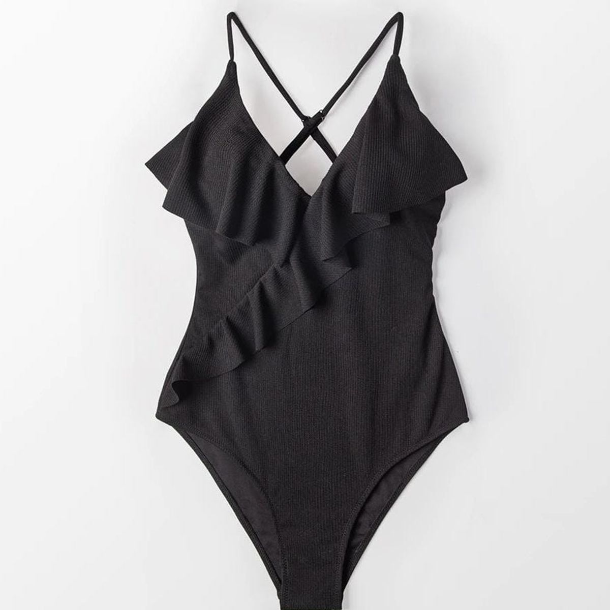 OEM - ROPA DE BAÑO TRAJE ENTERA MARCA CUPSHE MONOKINI VOLANTES