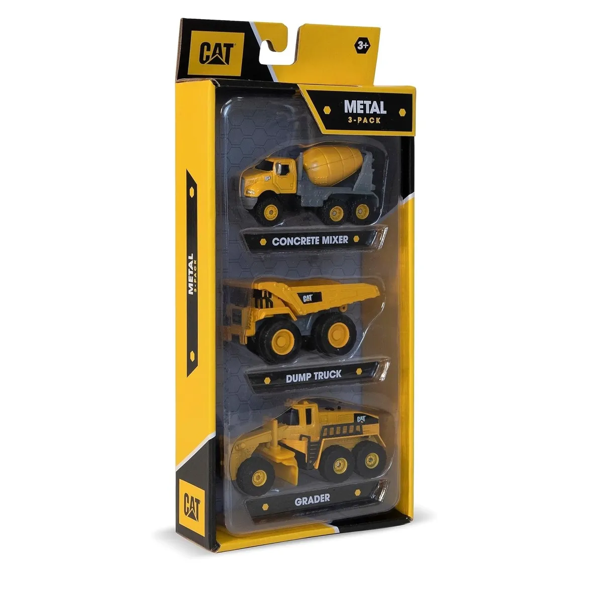 CAT - CAMIONES CAT DE COLECCION SET X 3 METAL DIECAST