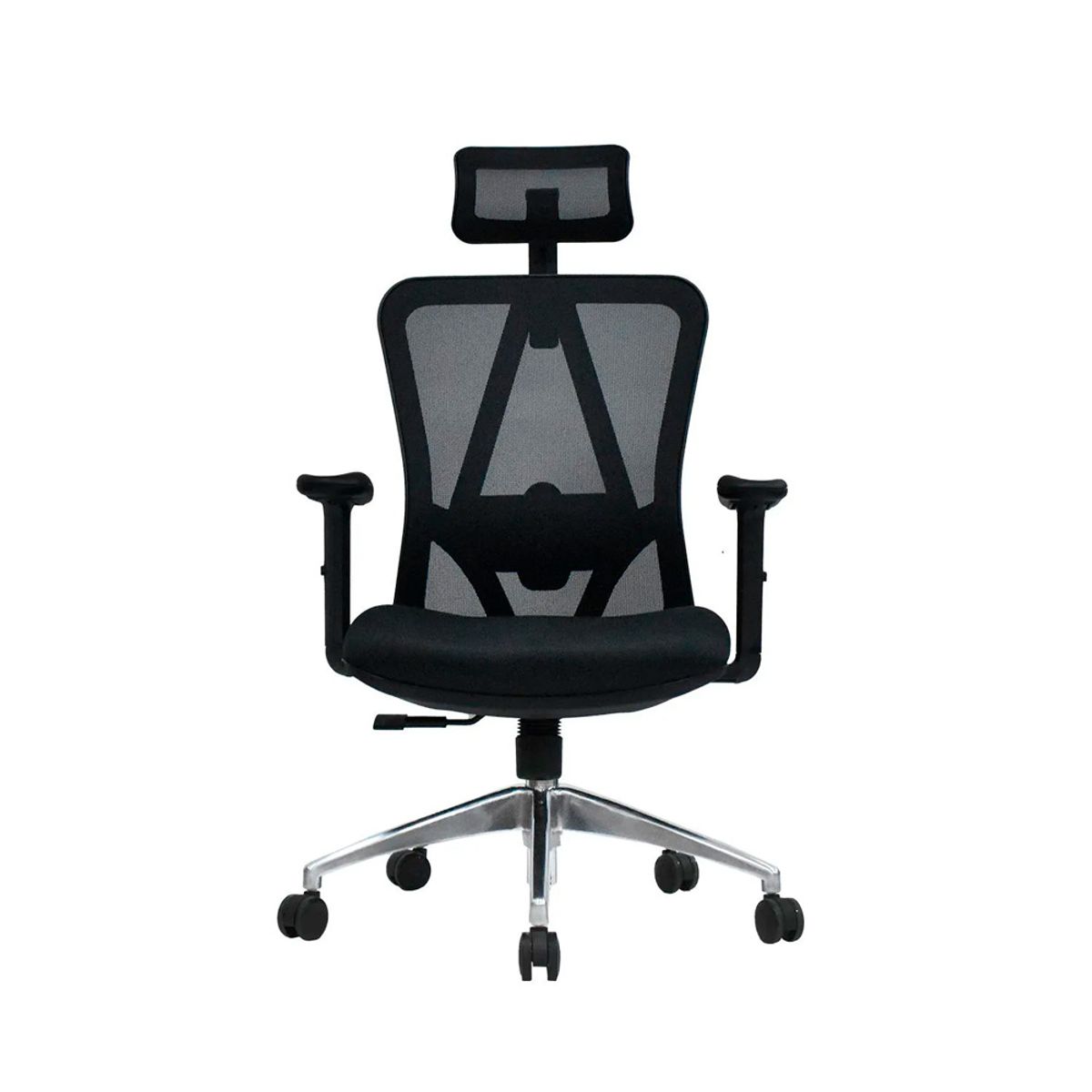 OFIDEAS - Silla Ergonómica Levi Presidente Reclinable Color Negro Ofideas