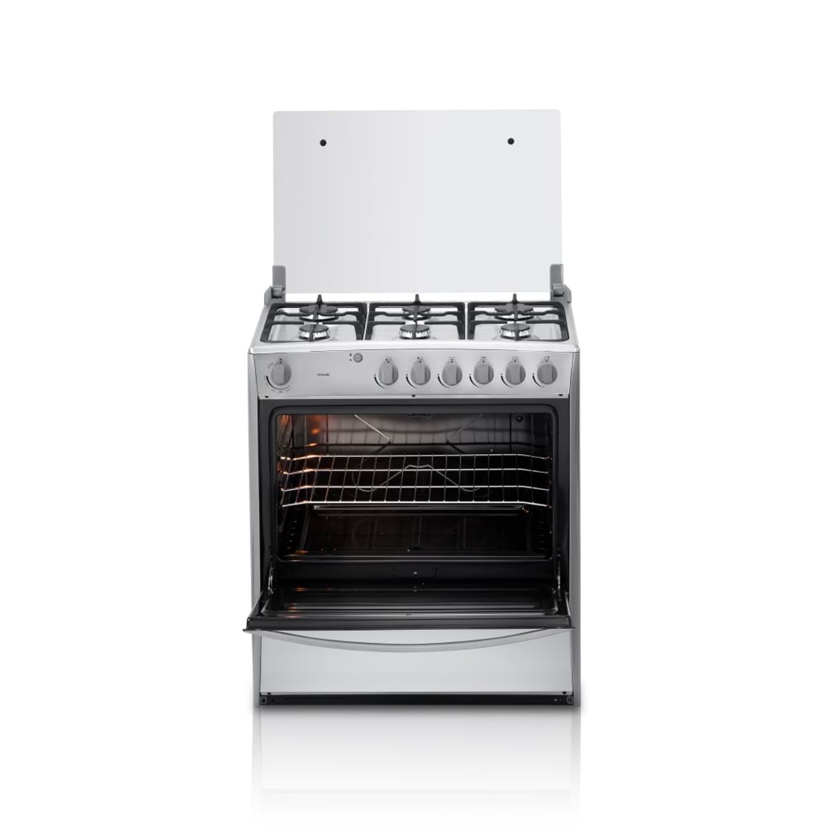 INDURAMA - Cocina Indurama Cataluña 6 Hornillas Croma