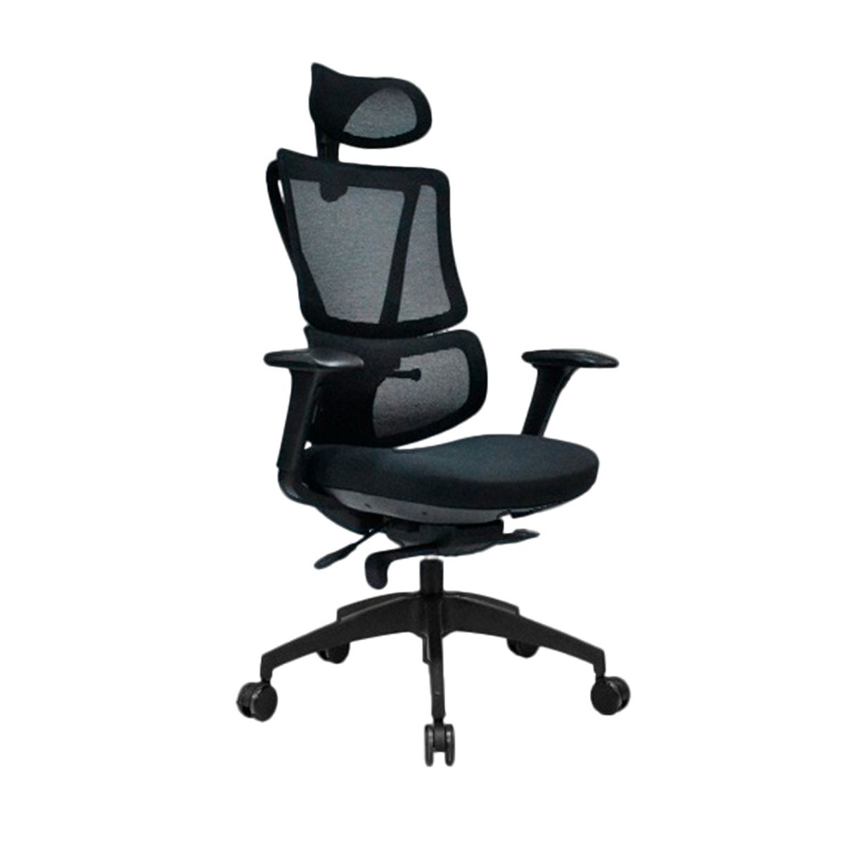 OFIDEAS - Silla de Oficina Ergonómica Supra Negro Presidente Ofideas