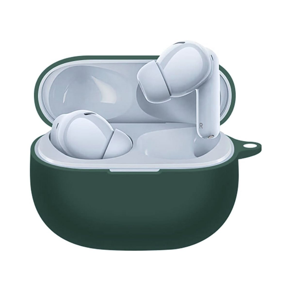 GENERICO - Funda para Redmi Buds 5 Pro, Silicona Case Cover, Anti-caída - Verde O
