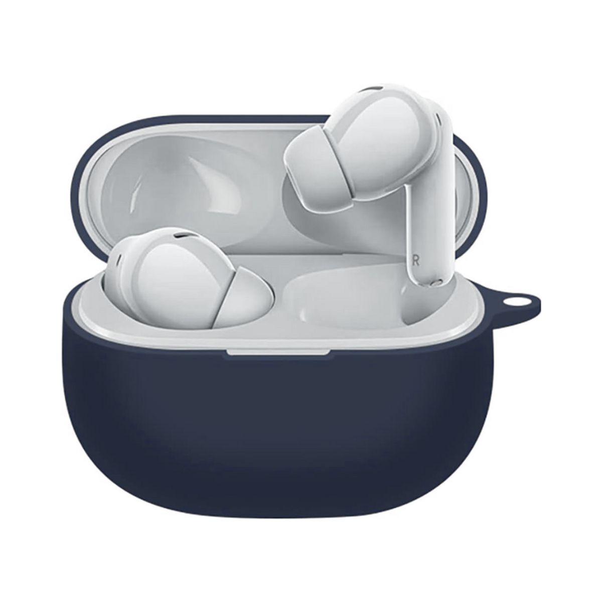 GENERICO - Funda para Redmi Buds 5 Pro, Silicona Case Cover, Anti-caída - Negro