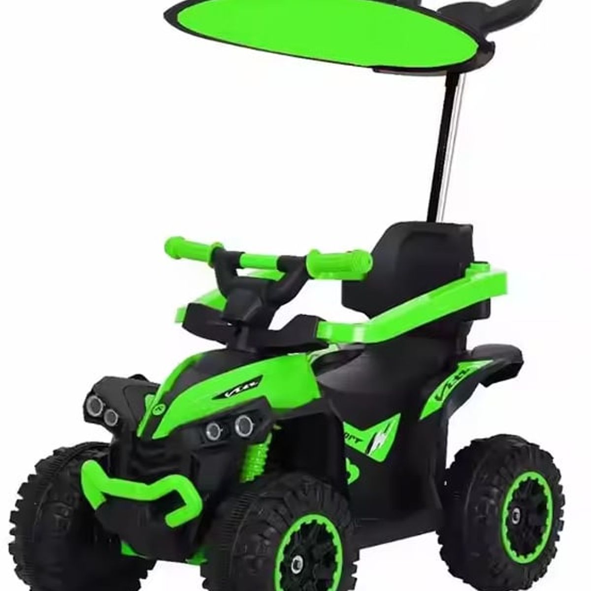GENERICO - Buggy Electrico Carrito Niños Musical y con Luces Led Verde