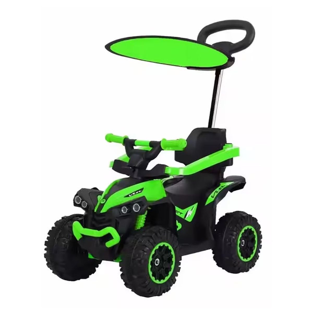 GENERICO - Buggy Electrico Carrito Niños Musical y con Luces Led Verde