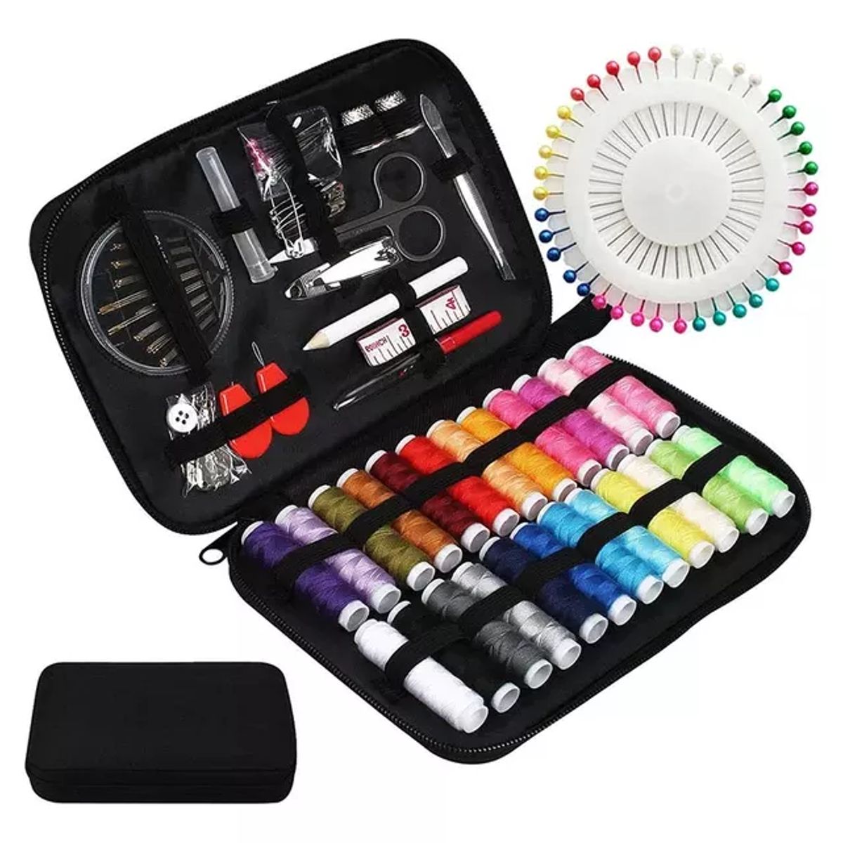 GENERICO - KIT DE COSTURA MULTIFUNCIÒN ACCESORIOS DE 126 PIEZAS