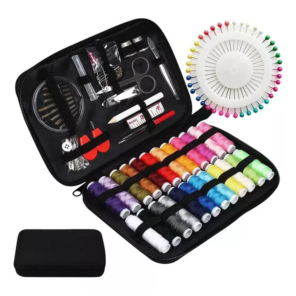 GENERICO - KIT DE COSTURA MULTIFUNCIÒN ACCESORIOS DE 126 PIEZAS