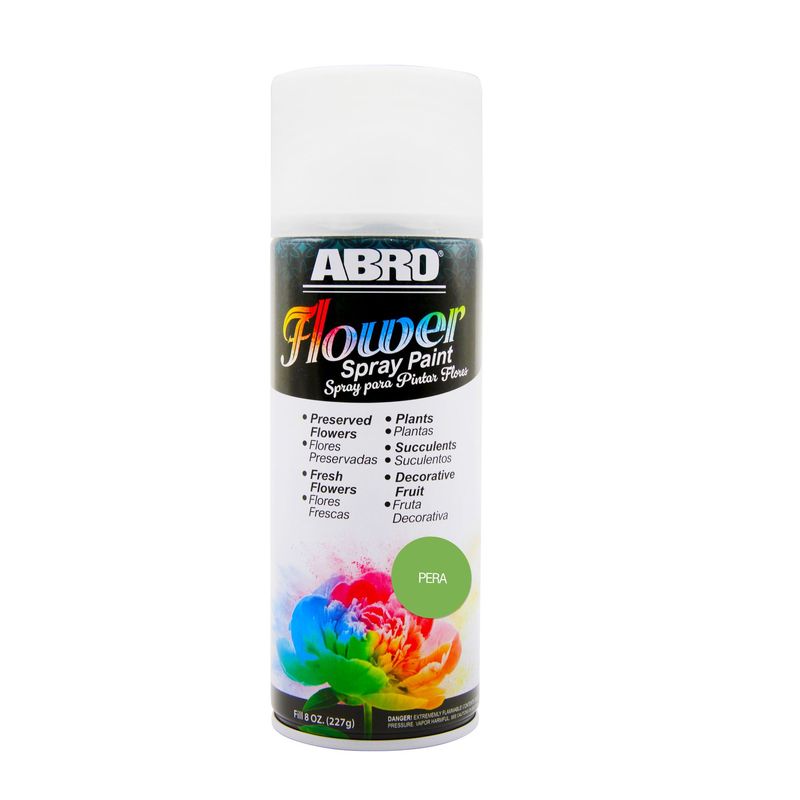 ABRO - ABRO Pintura en Spray para Flores Pera FSP-400 - 227gr