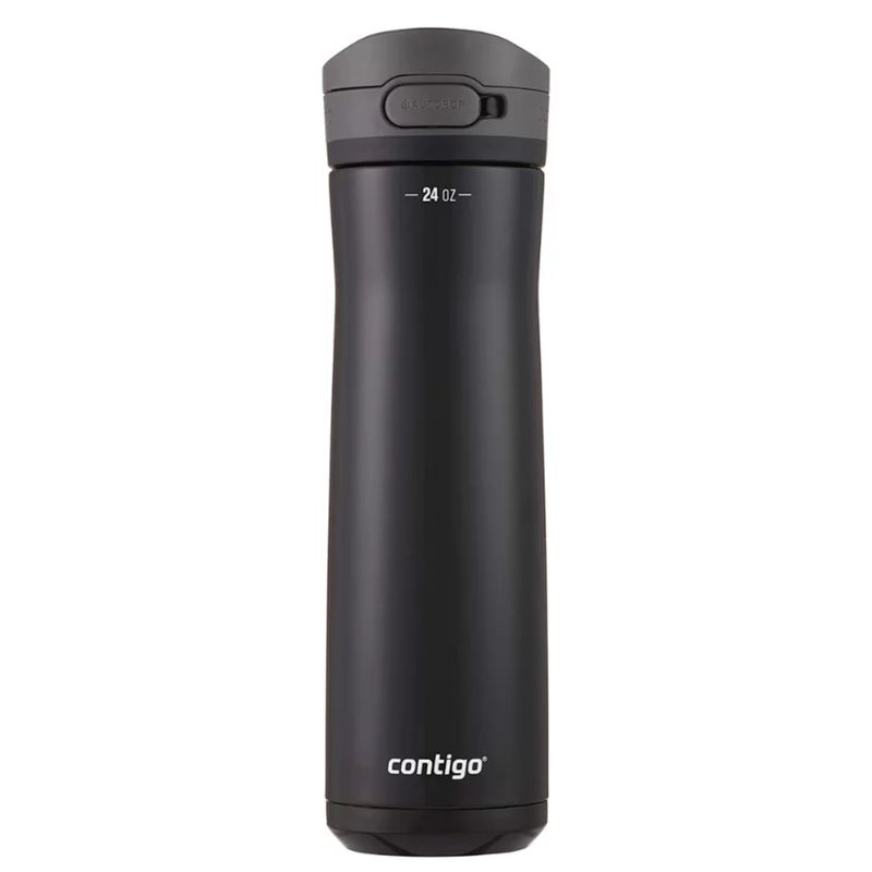 CONTIGO - Botella Térmica de Acero Inoxidable Contigo Jackson Negro 709ml