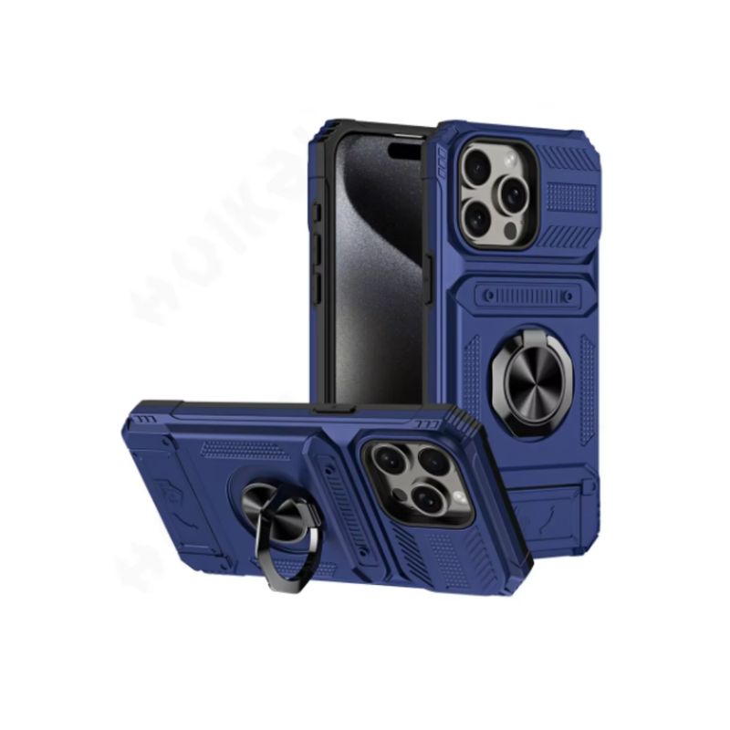 GENERICO - CASE TARJETERO AZUL PARA SAMSUNG GALAXY S24 ULTRA