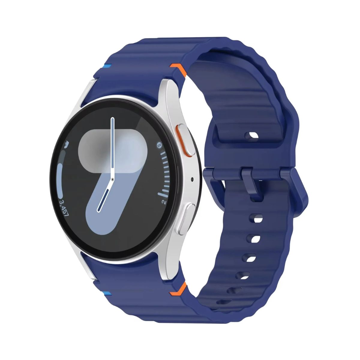 GENERICO - correa deportiva silicona para Samsung galaxy watch 7 - azul