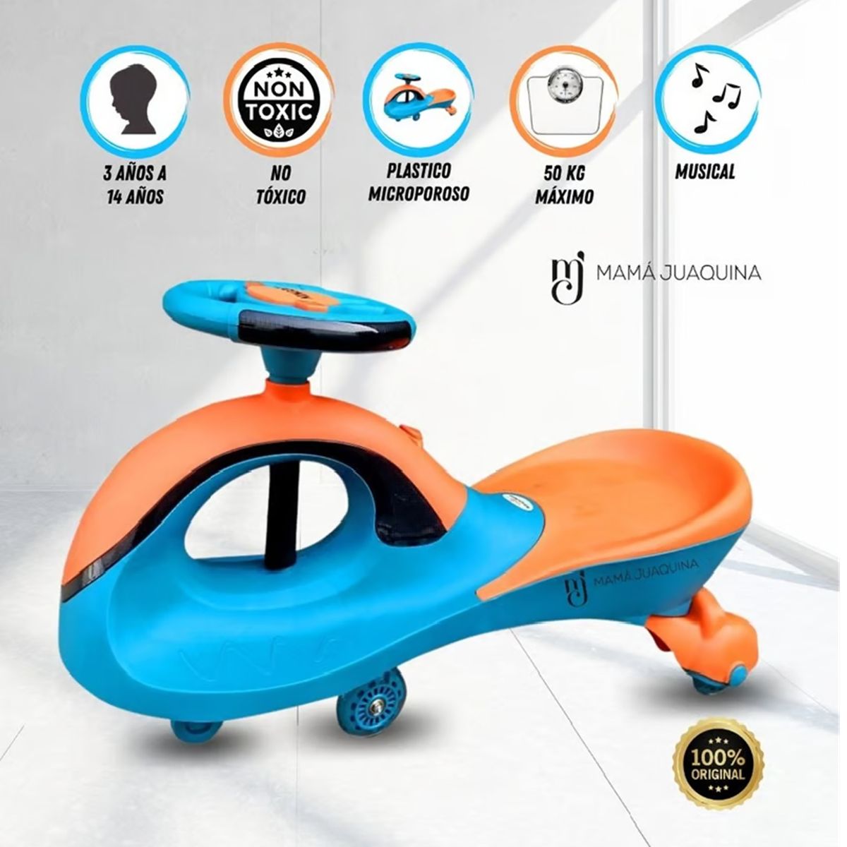 KINGDOM - Correpasillo Kingdom «TWIST CAR III» Orange