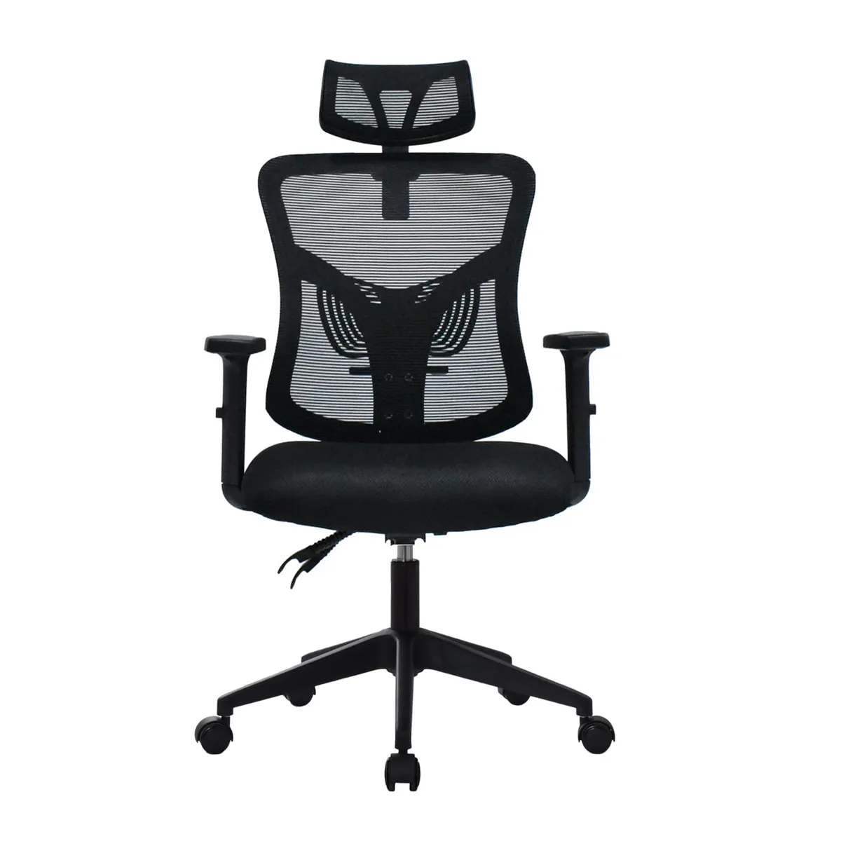 OFIDEAS - Silla de Oficina Ergonómica Fone Ultra Negro Presidente Nylon Ofideas