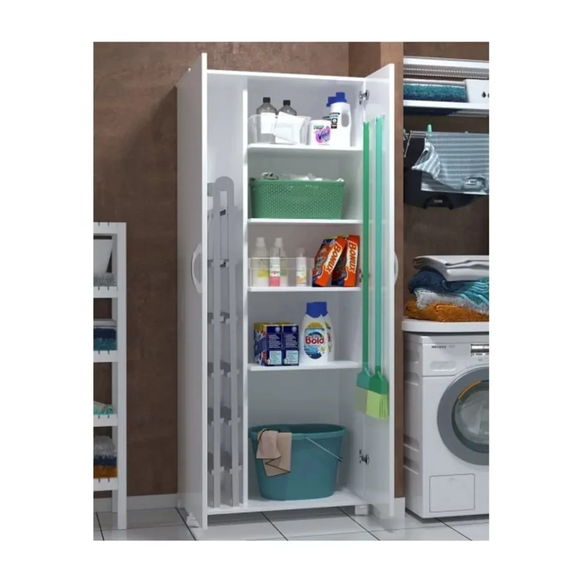 GENERICO - Mueble para Lavandería Refdi Blanco R&R MUEBLES