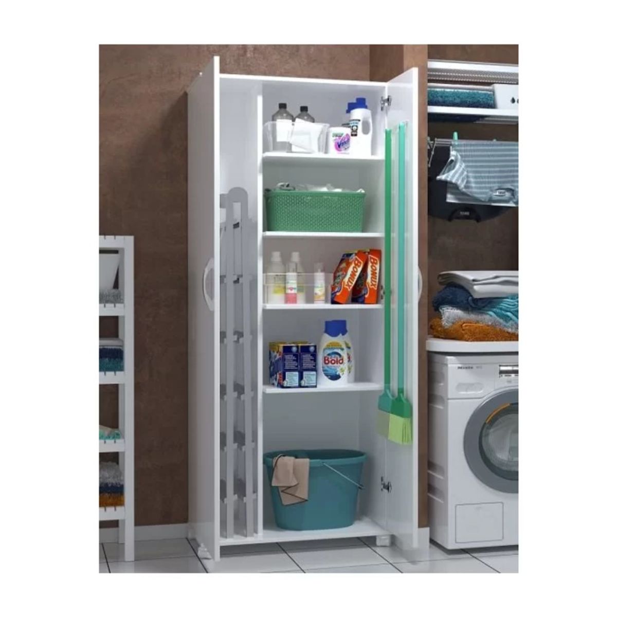 GENERICO - Mueble para Lavandería Refdi Blanco R&R MUEBLES