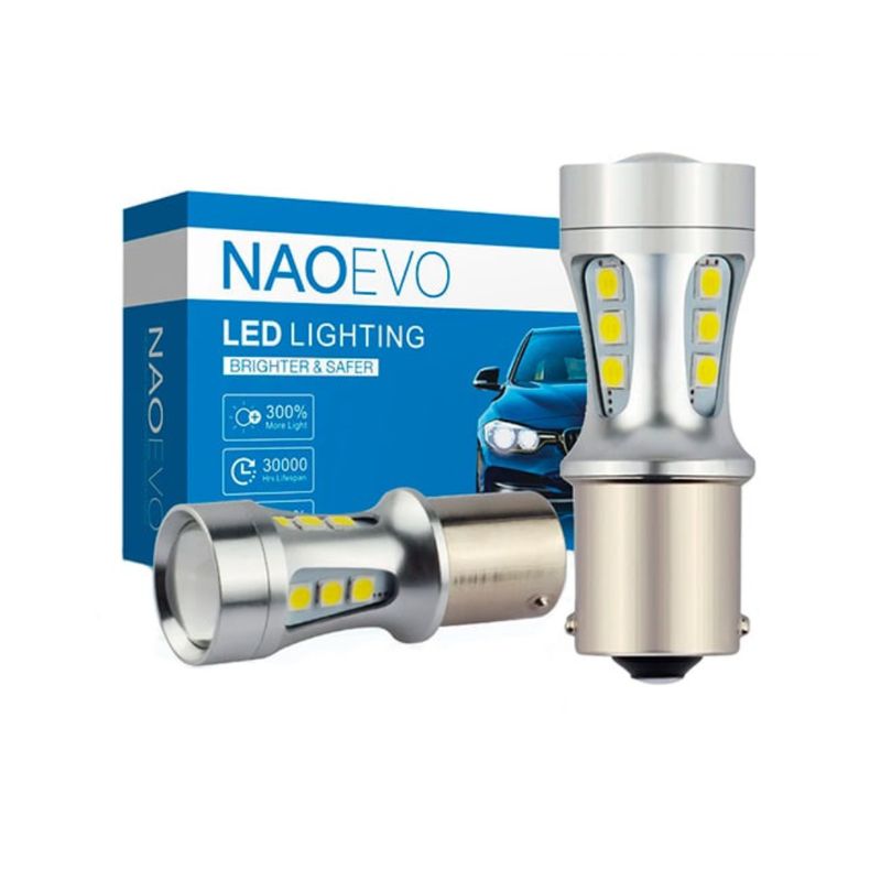 NAOEVO - Led Señal N4 1156 BAU15S PY21W 1.300LM