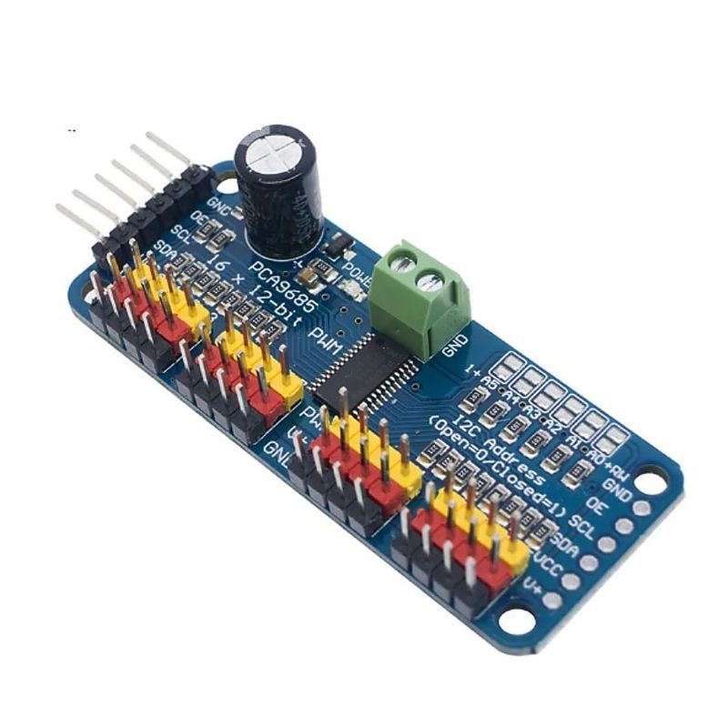 GENERICO - MÓDULO CONTROLADOR DE SERVOS 16CH PCA9685