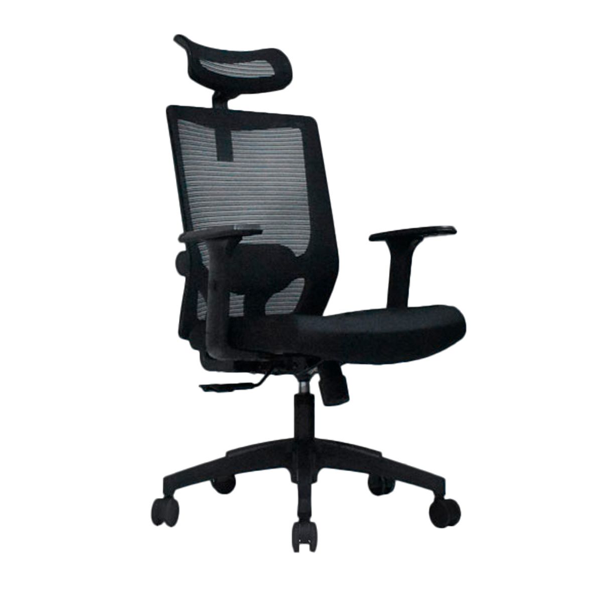 OFIDEAS - Silla de Oficina Ergonomica Fer Presidente Negro Alta Ofideas