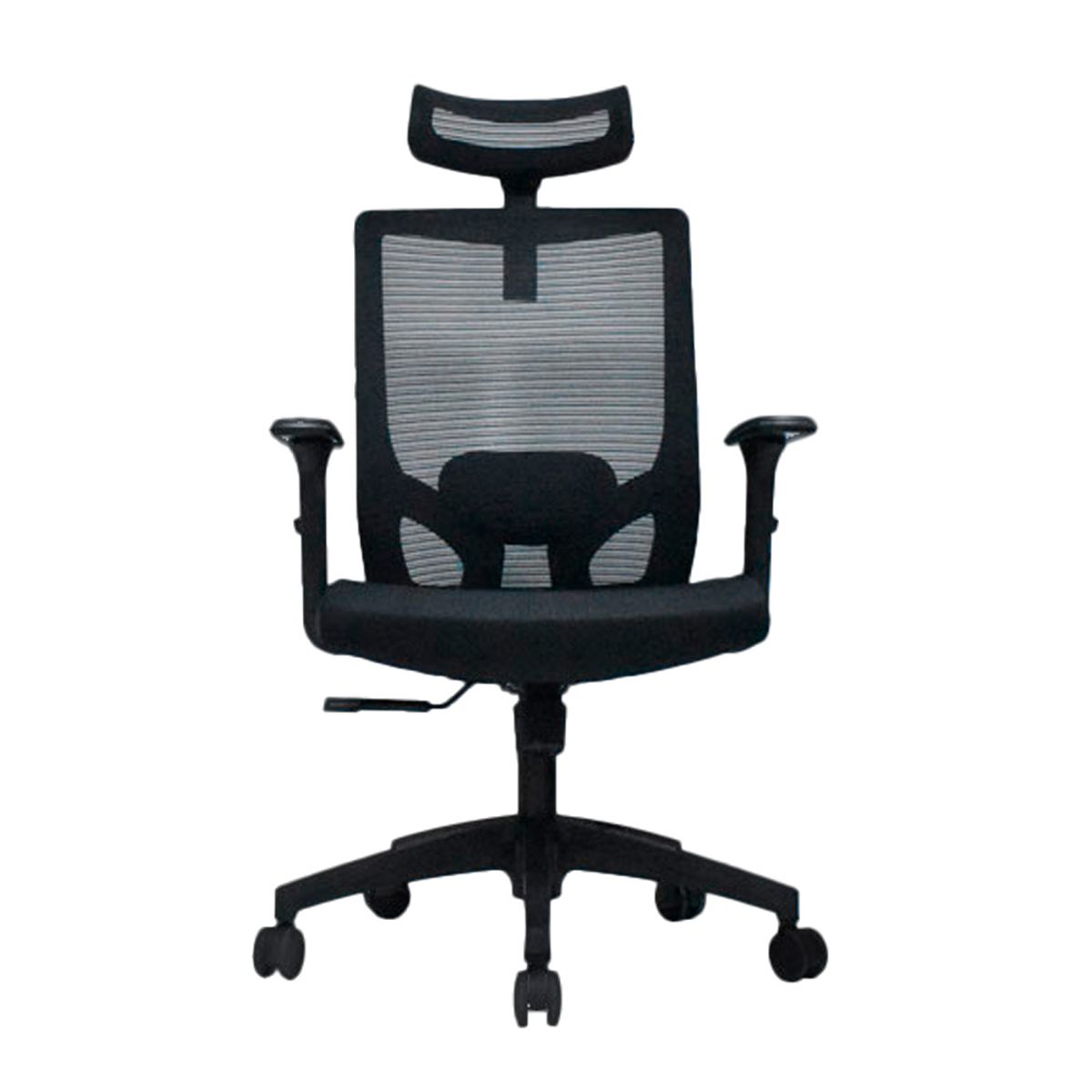 OFIDEAS - Silla de Oficina Ergonomica Fer Presidente Negro Alta Ofideas