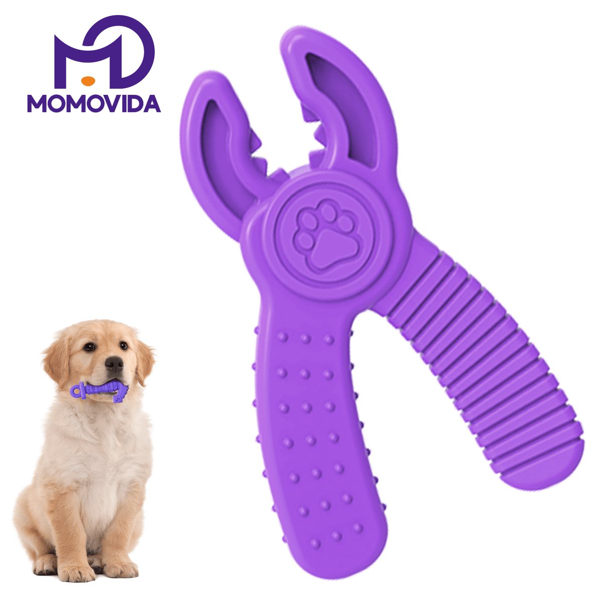 MOMOVIDA - Juguete Masticable en forma de Alicate DT-12 Morado